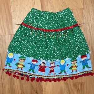 Handmade Alexander Henry Fabric 2021 Christmas Skirt